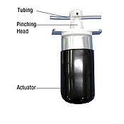 Pinch Valve with Status Detection Function
