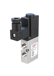15mm, 19mm & 25mm Poppet valves with 3 or 4 ports