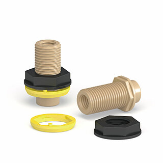 Female Thread Bulkhead Union