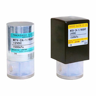 2/2-way diaphragm isolated high-pressure solenoid valves for high media temperatures