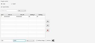 Configuring a program for a valve - quick and easy