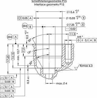 15mm micro valve mounting geometry