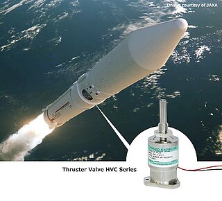 HVC Thruster valve will be launched into space with the Epsilon launch vehicle