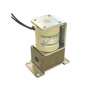 PKV 2-way valve Threaded connections with mounting plate