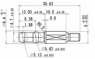 Dimensions micro pipette pump tip