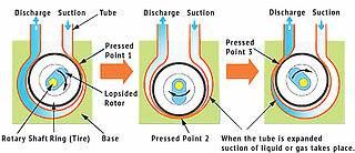 Ring Pump Schlauchpumpen Prinzip