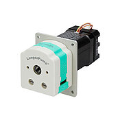 Precise peristaltic pump with up to 2 channels and 400 rpm