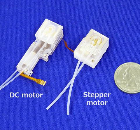 Ultra miniature peristaltic pump