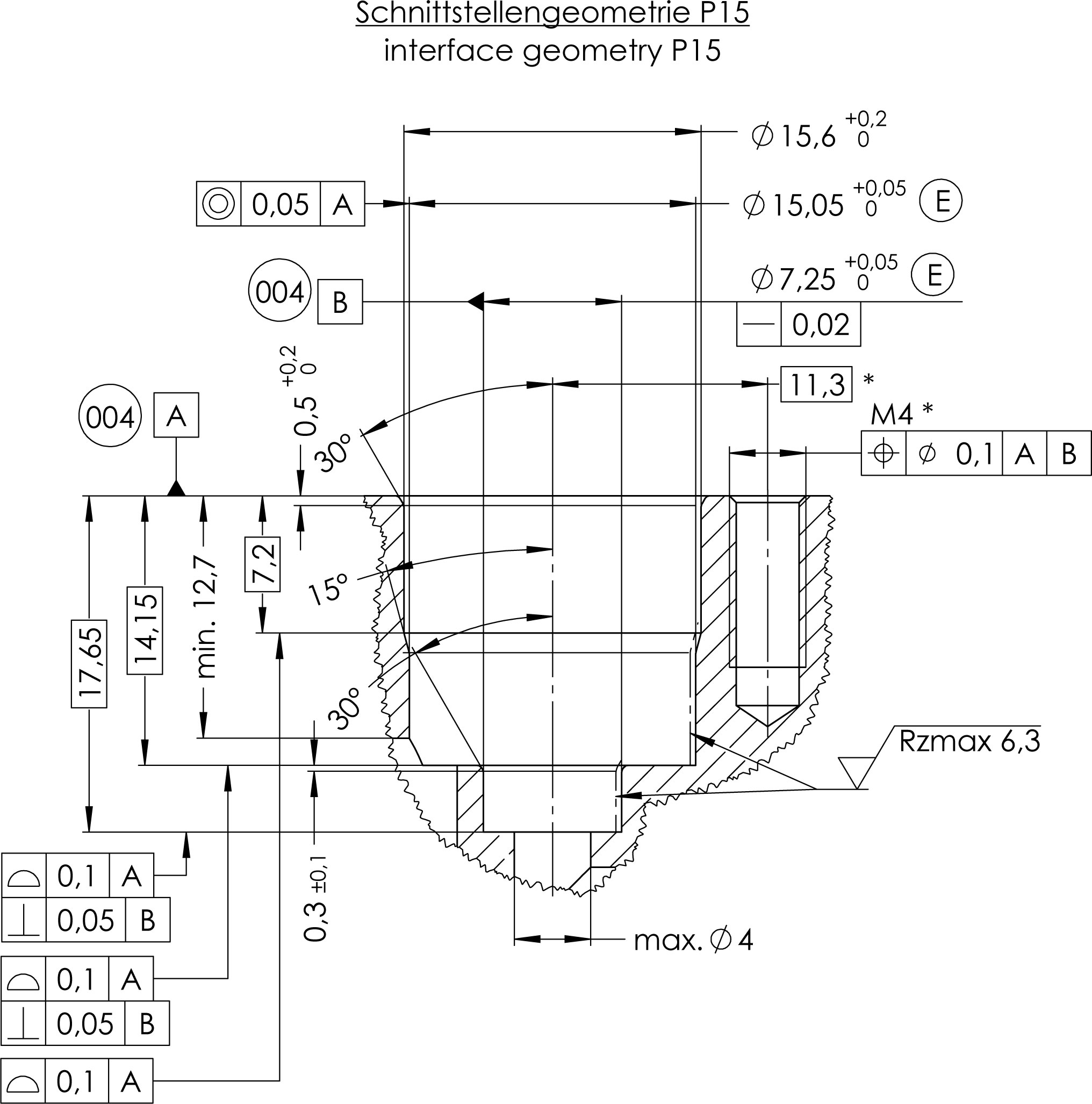 15mm micro valve mounting geometry